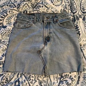 Levi’s jean skirt